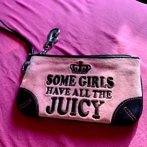 Brand NEW Juice Couture clutch